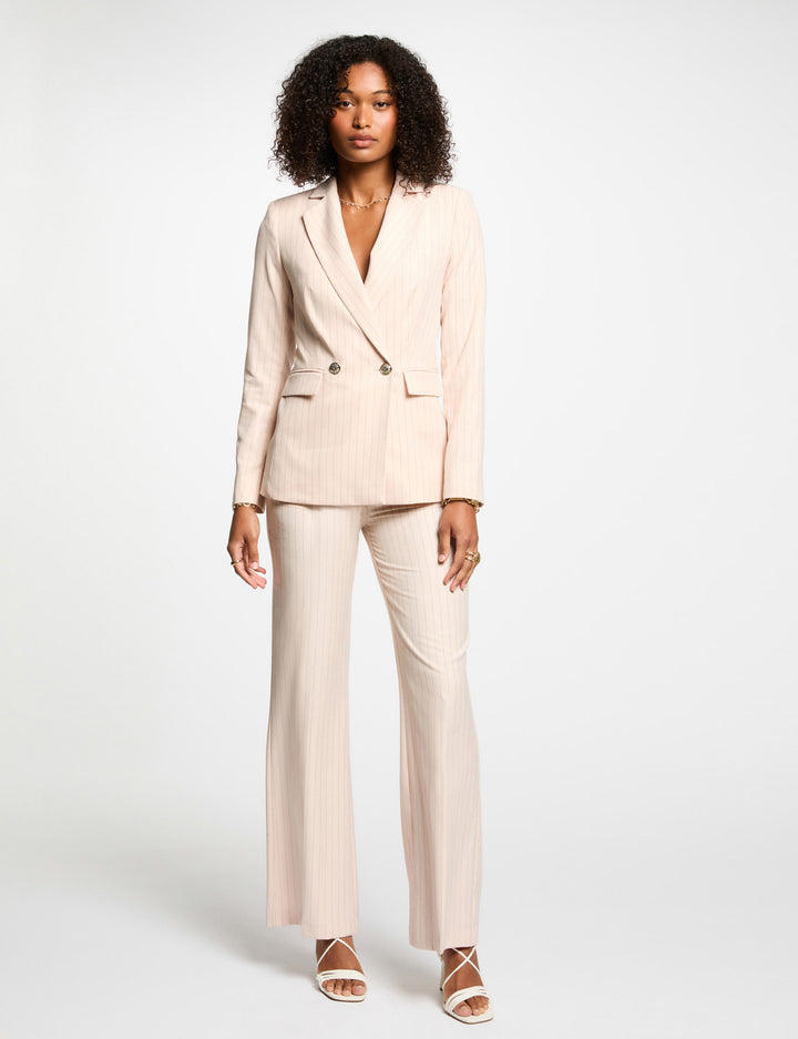 Blazer cintré rayé