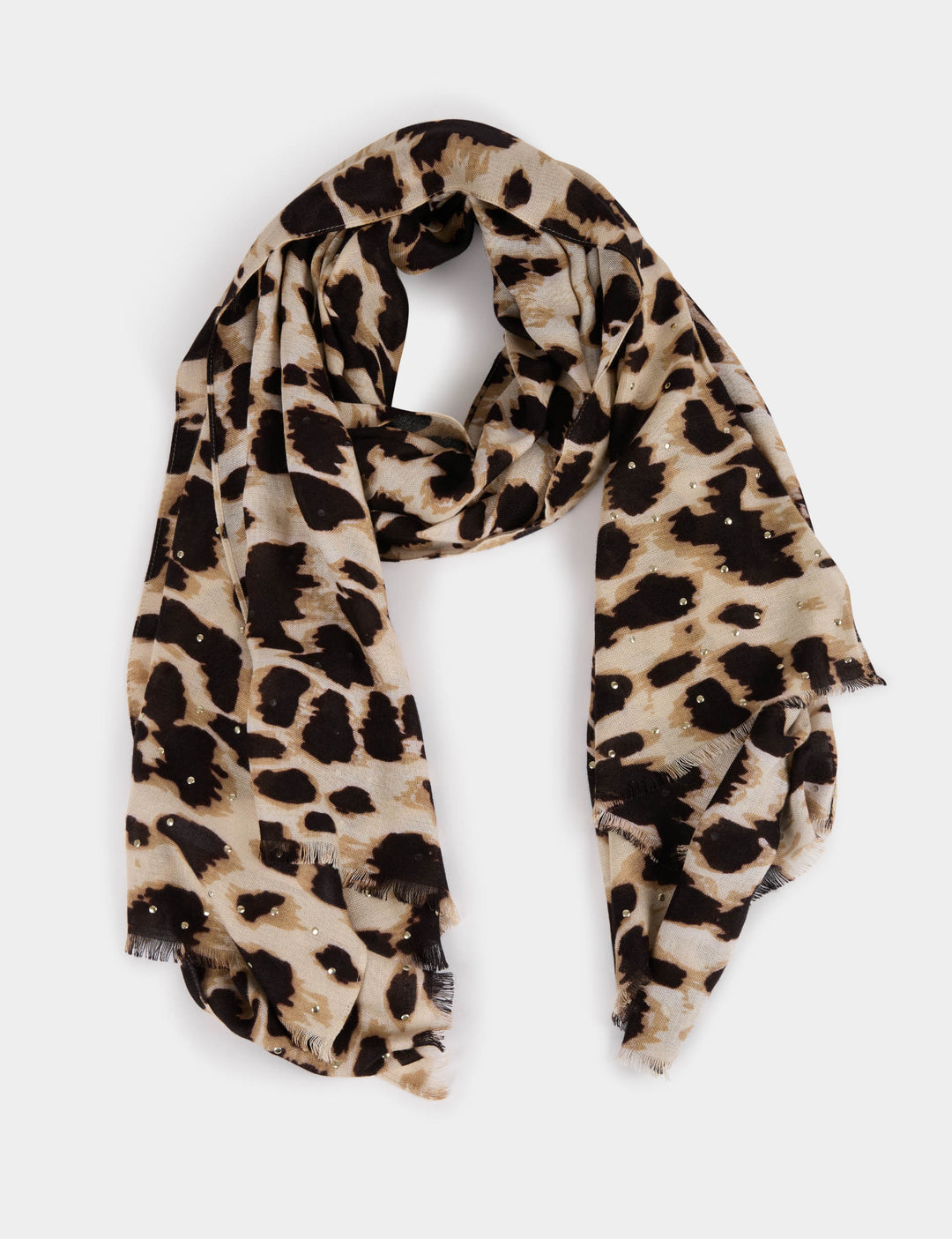 Foulard imprimé léopard