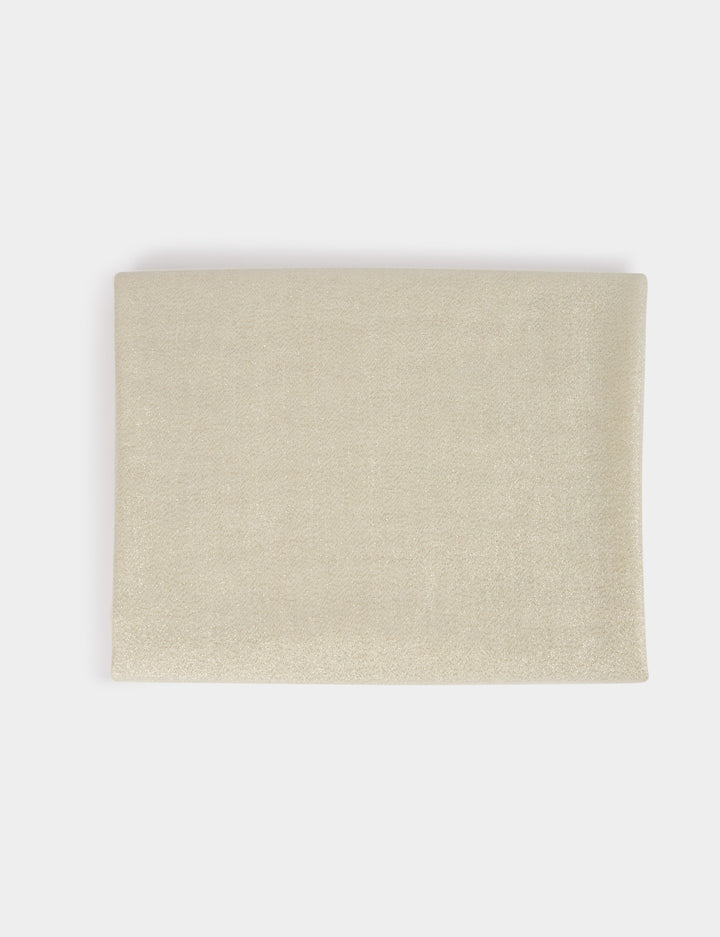 Foulard fils métallisés