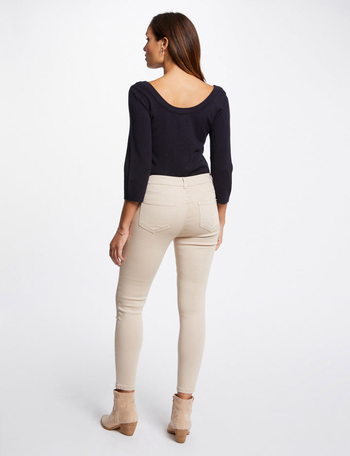 Pantalon skinny 7/8ème 5 poches
