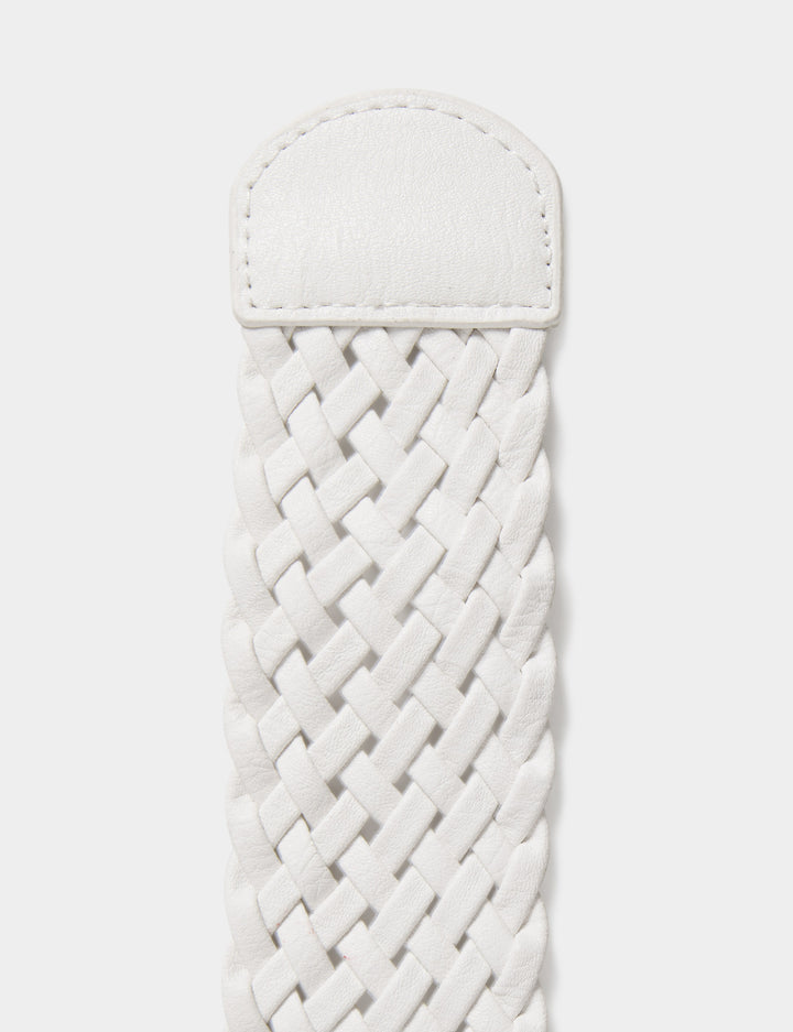 Ceinture élastiquée tressée