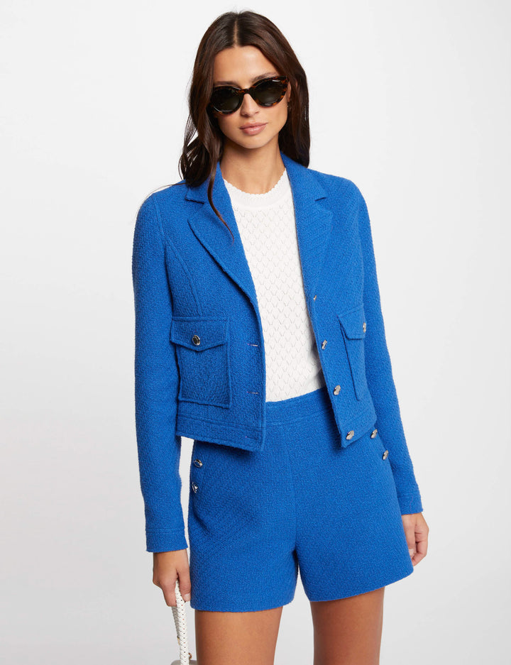 Veste courte tweed