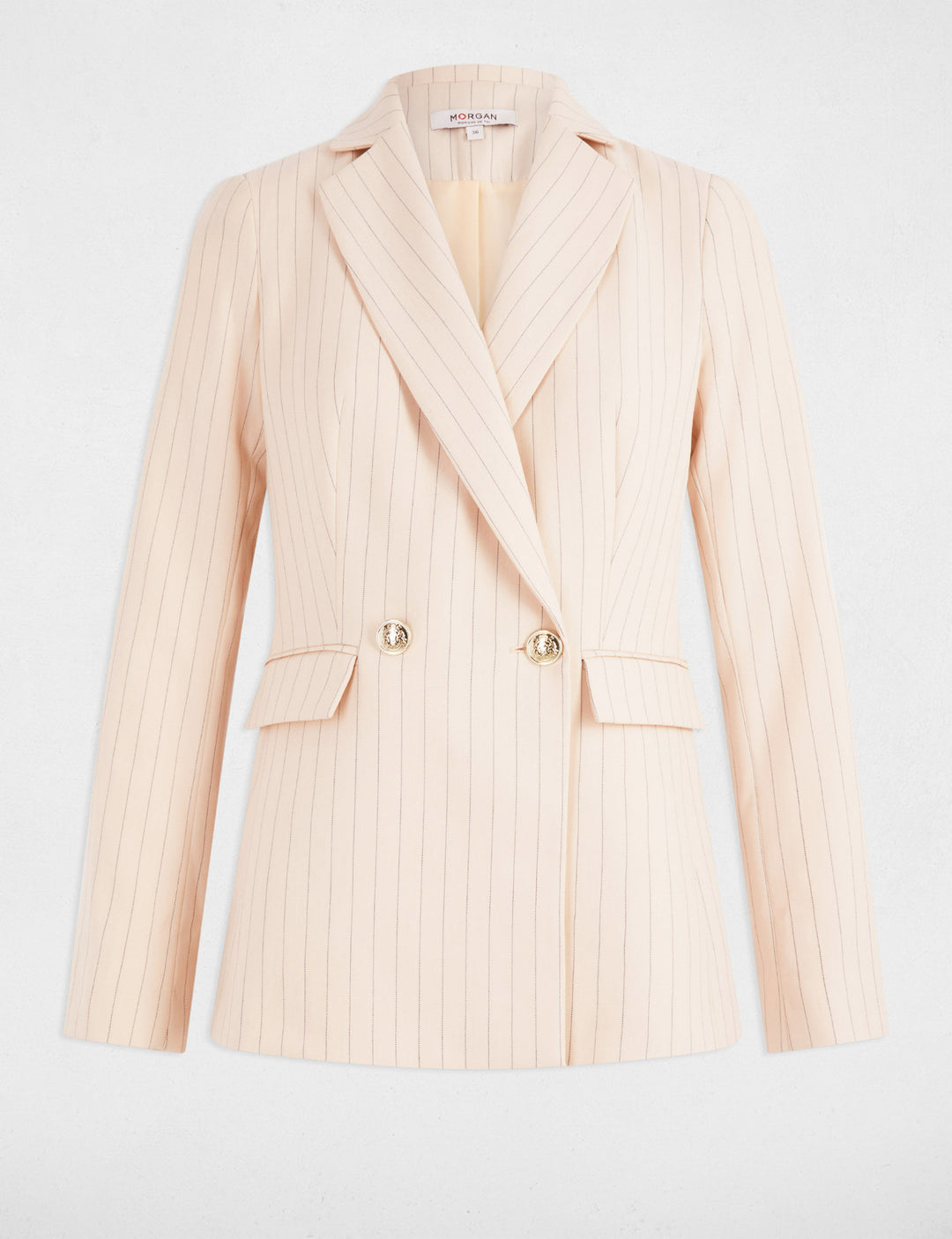 Blazer cintré rayé