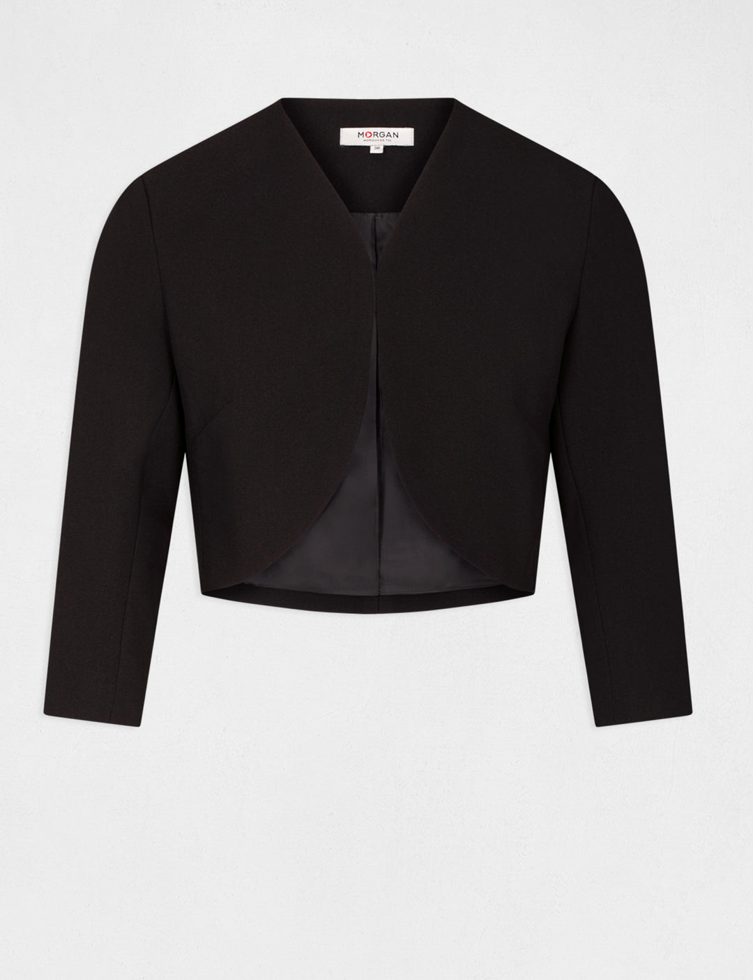Veste droite manches 3/4