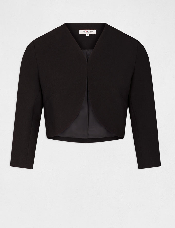 Veste droite manches 3/4