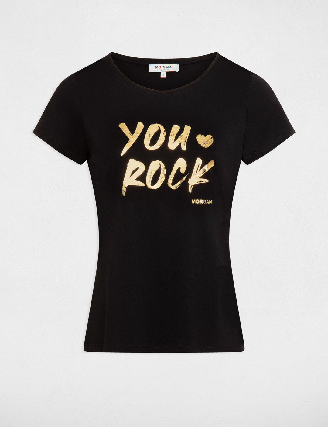 T-shirt à  inscription