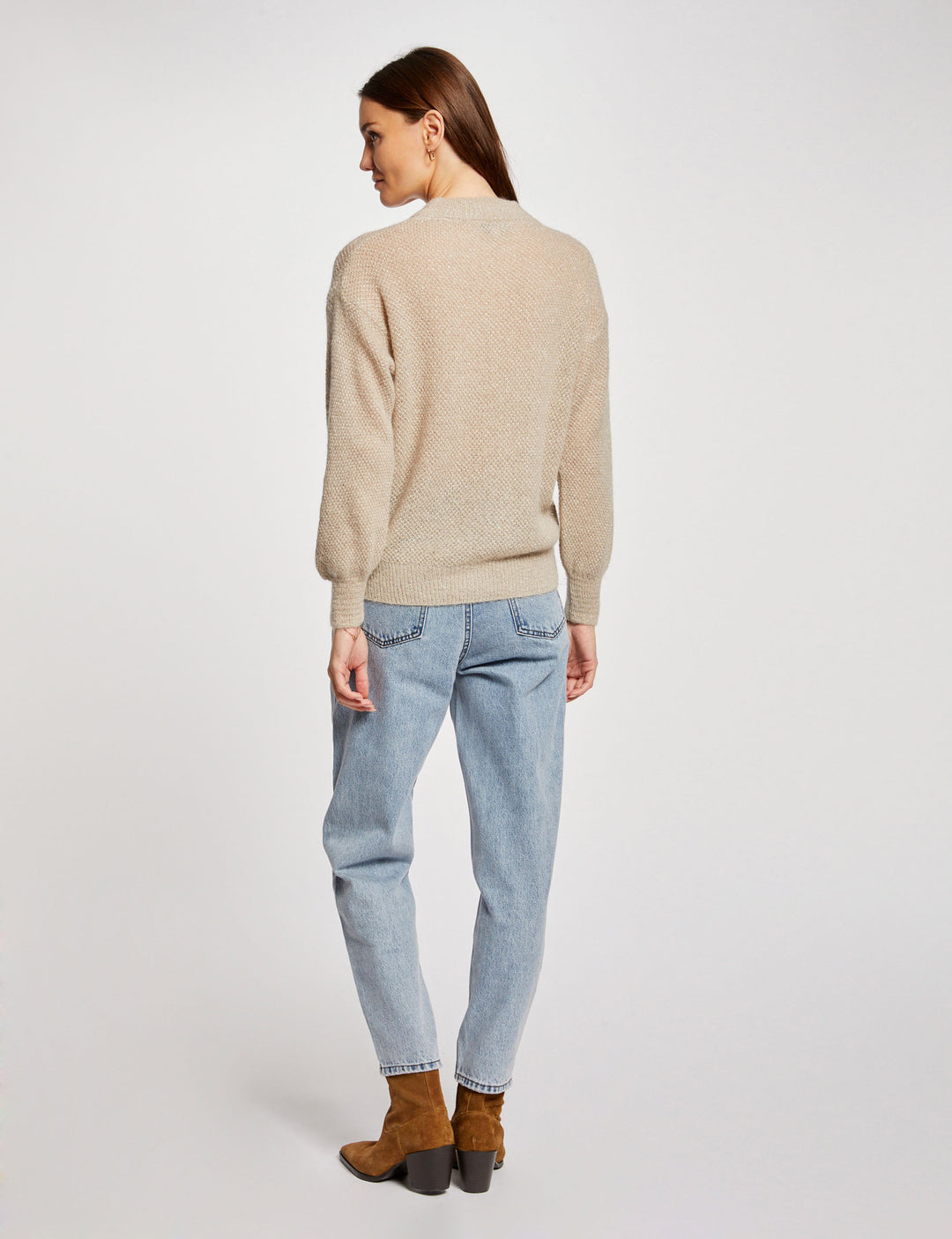 Pull col montant