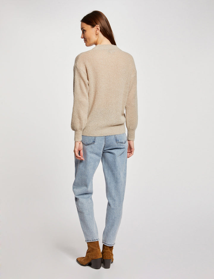 Pull col montant