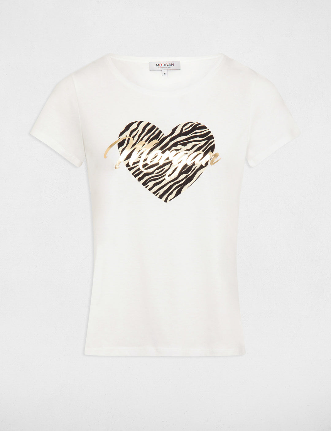 T-shirt à  inscription