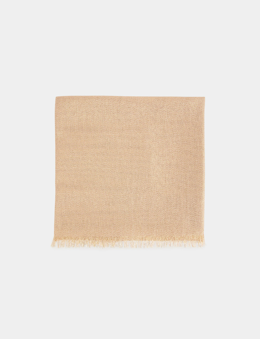 Foulard avec fils métallisés