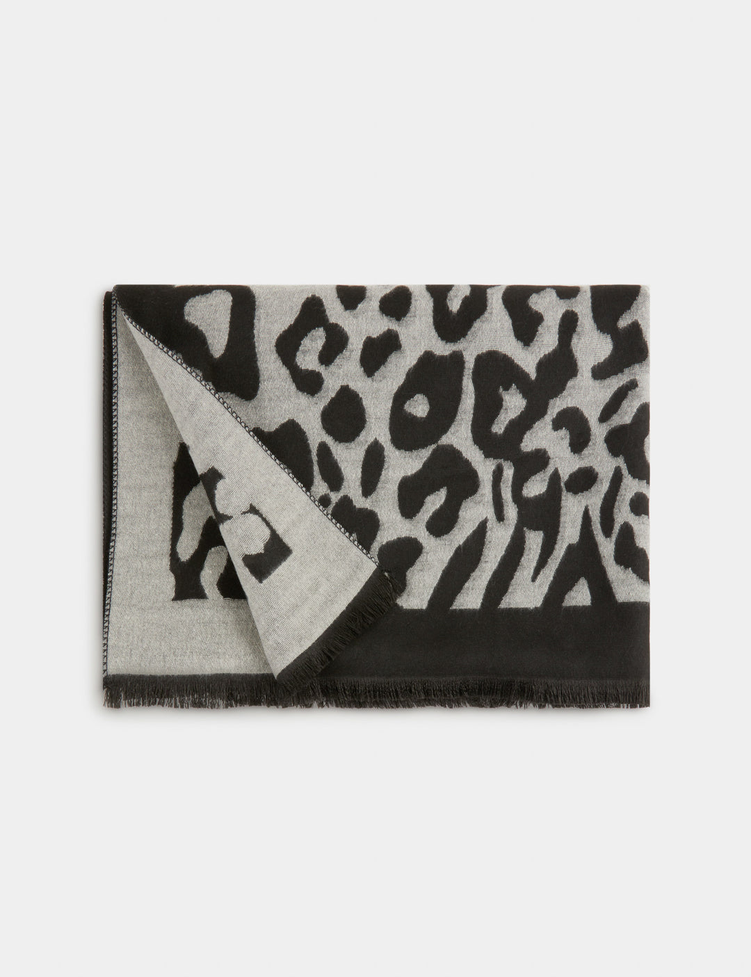 Écharpe imprimé animalier