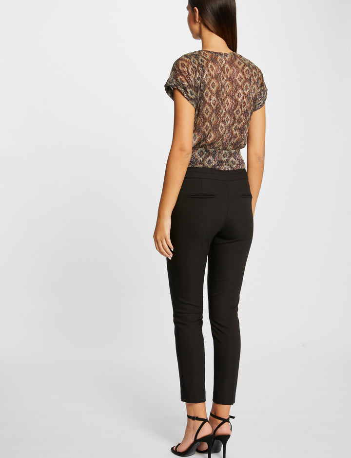 Pantalon city droit 7/8ème