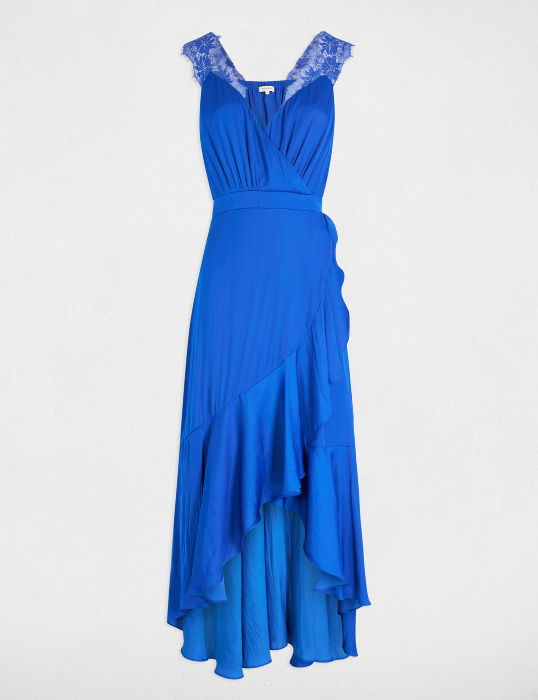 Robe longue droite fluide