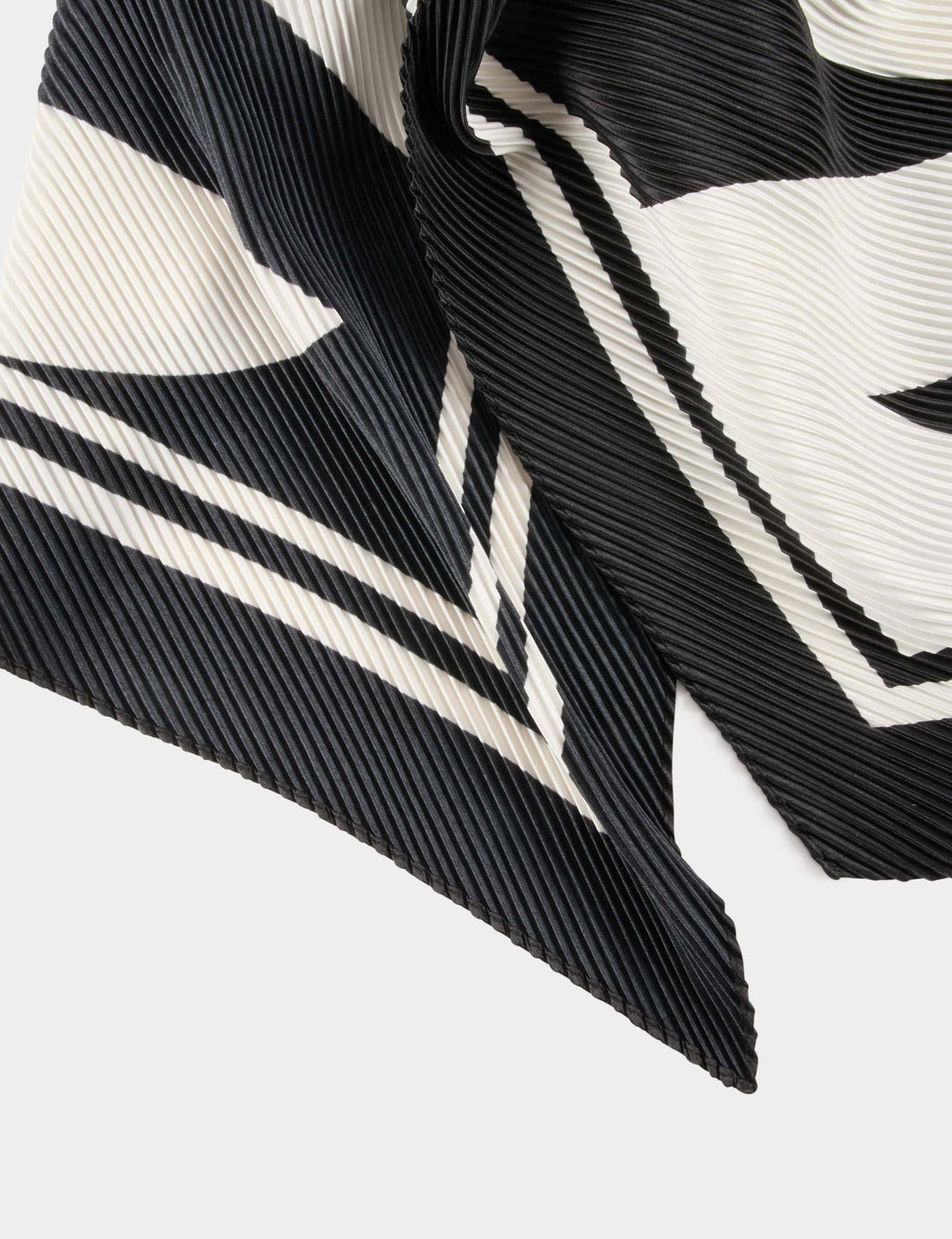 Foulard plissé