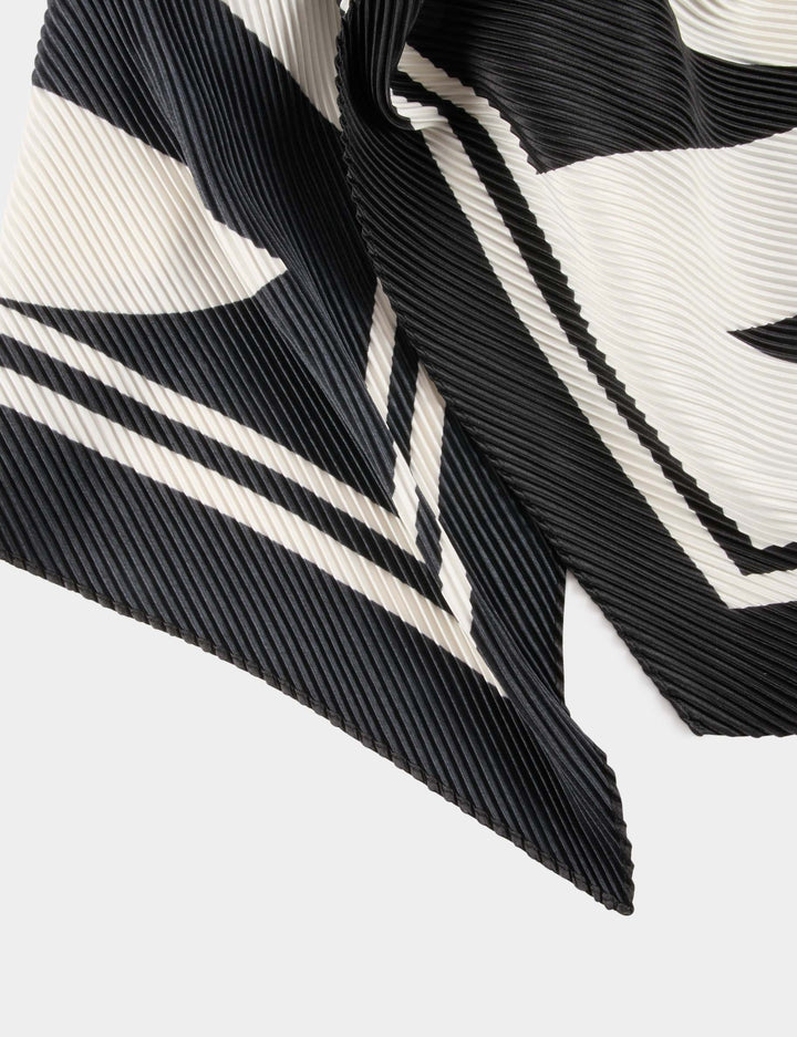 Foulard plissé