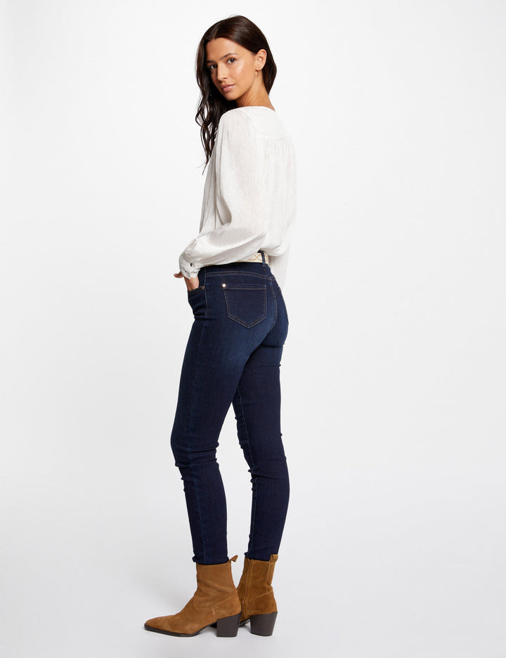 Chemise manches longues col en V