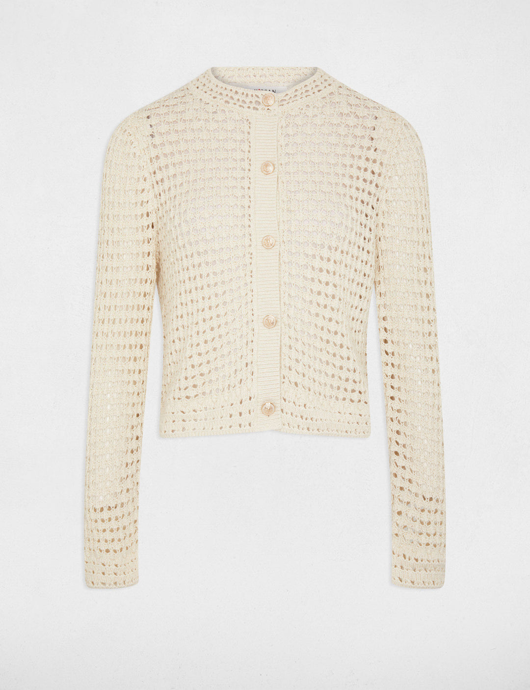 Gilet manches longues ajouré