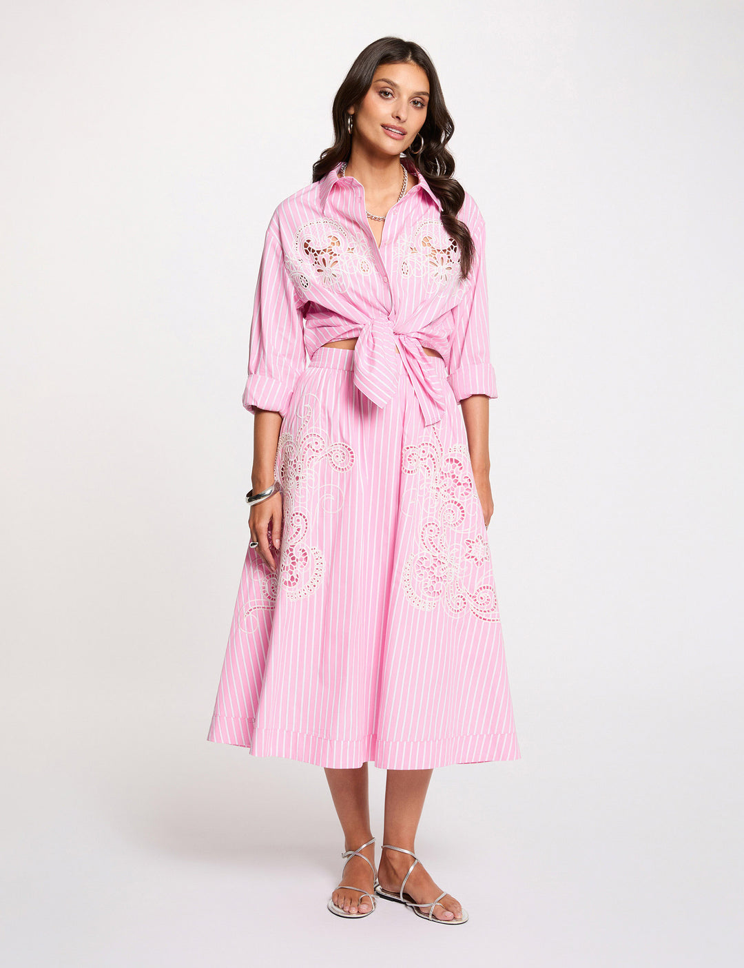 Chemise oversize à rayures