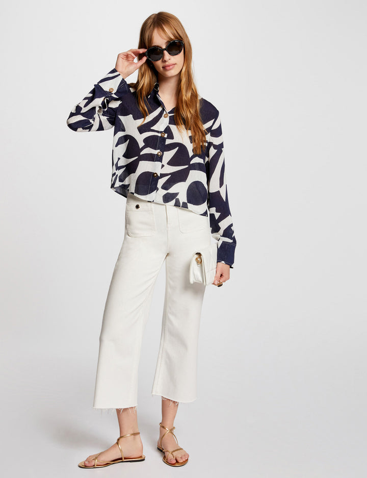 Chemise manches longues