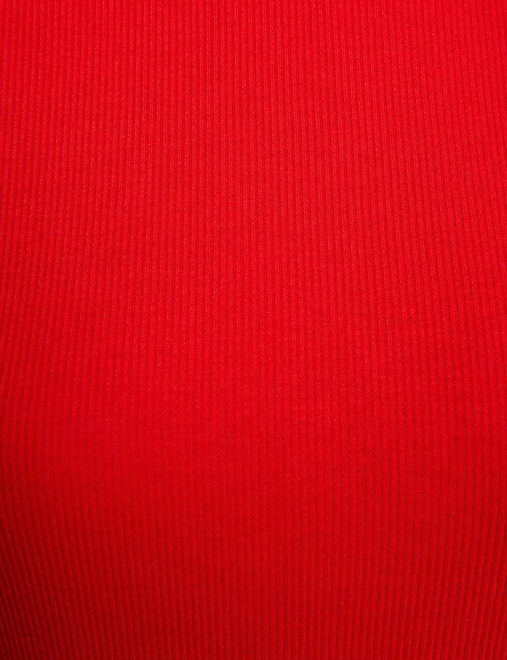 T-shirt manches longues côtelé