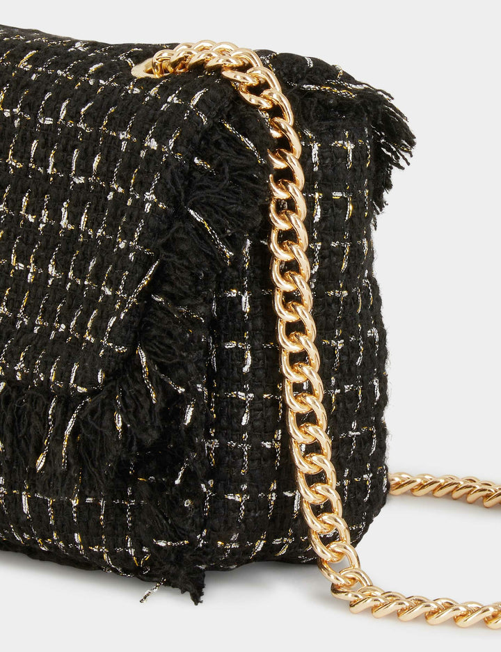 Sac pochette avec franges