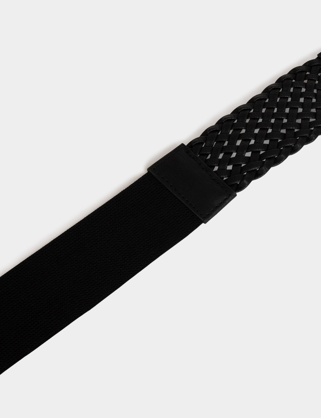 Ceinture élastiquée tressée