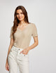T-shirt manches courtes avec col en V