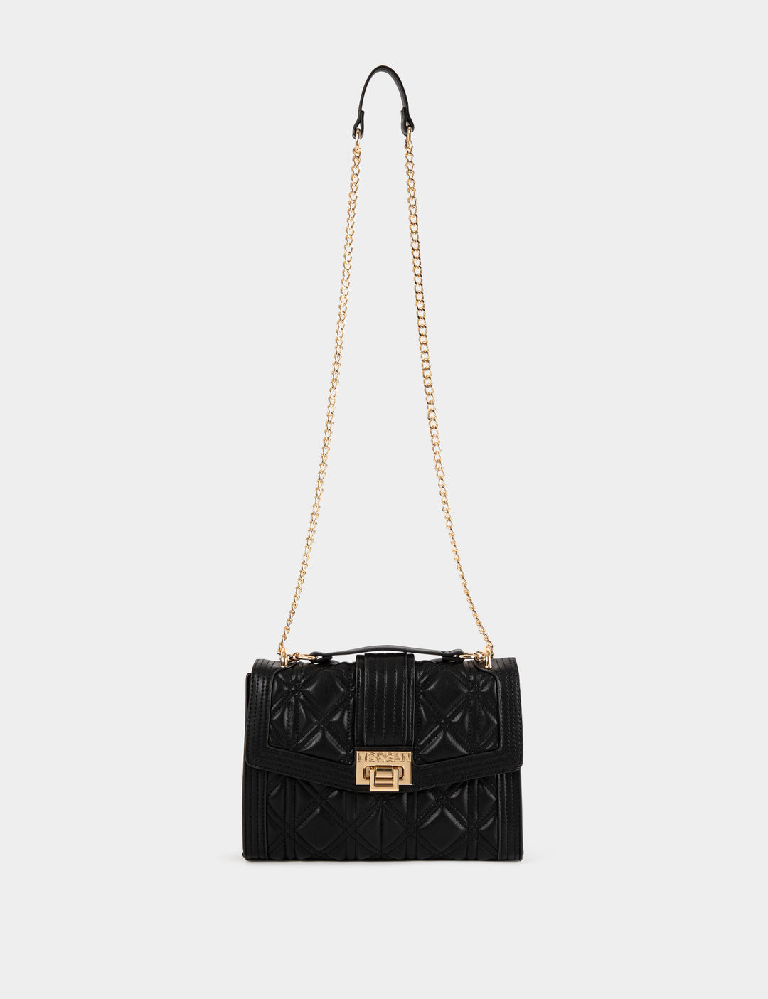 Sac matelassé avec bandoulière chaîne