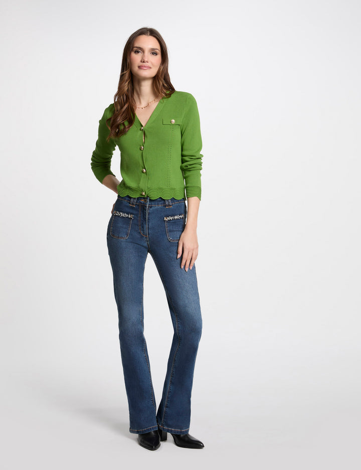 Gilet col en V