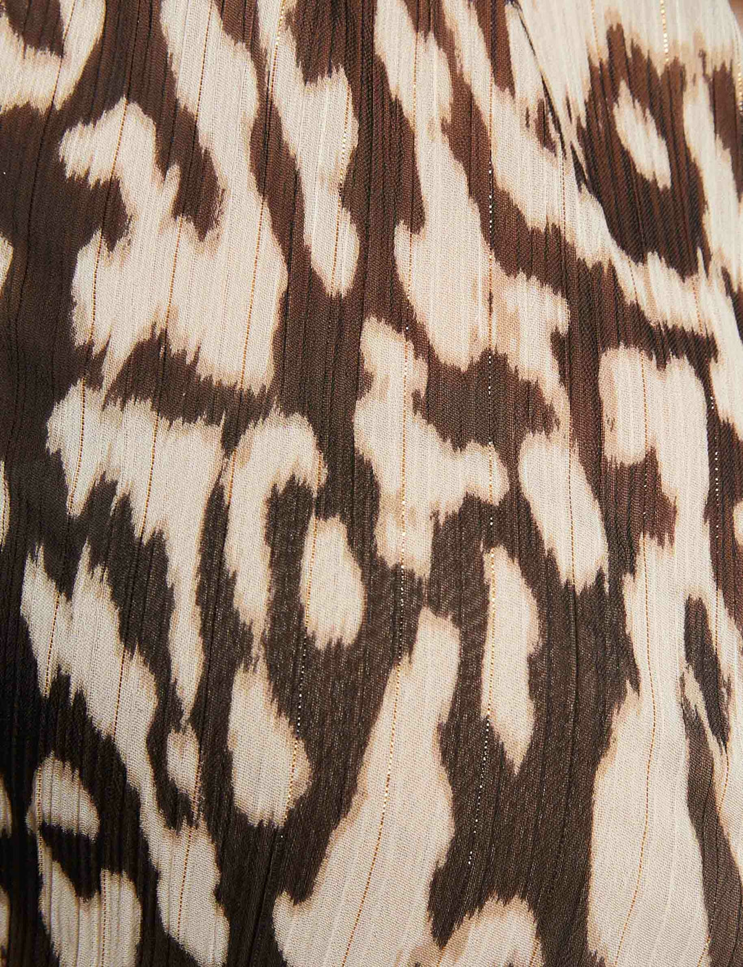 Chemise col à  revers imprimée
