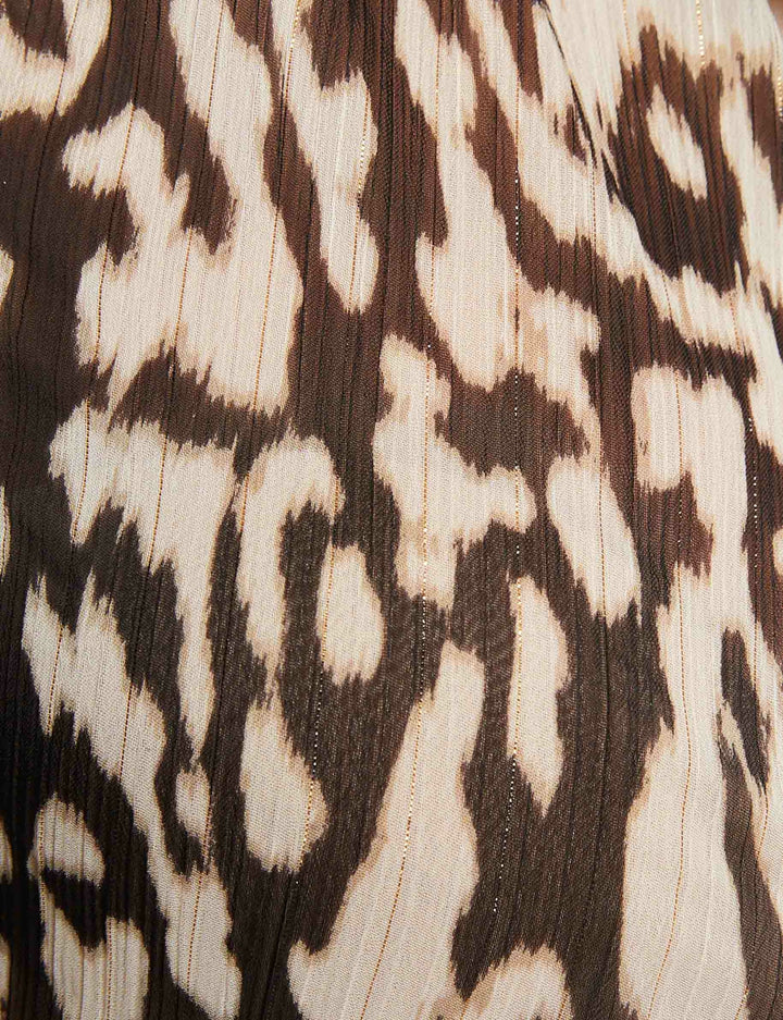 Chemise col à  revers imprimée