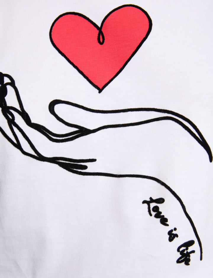 T-shirt à  inscription