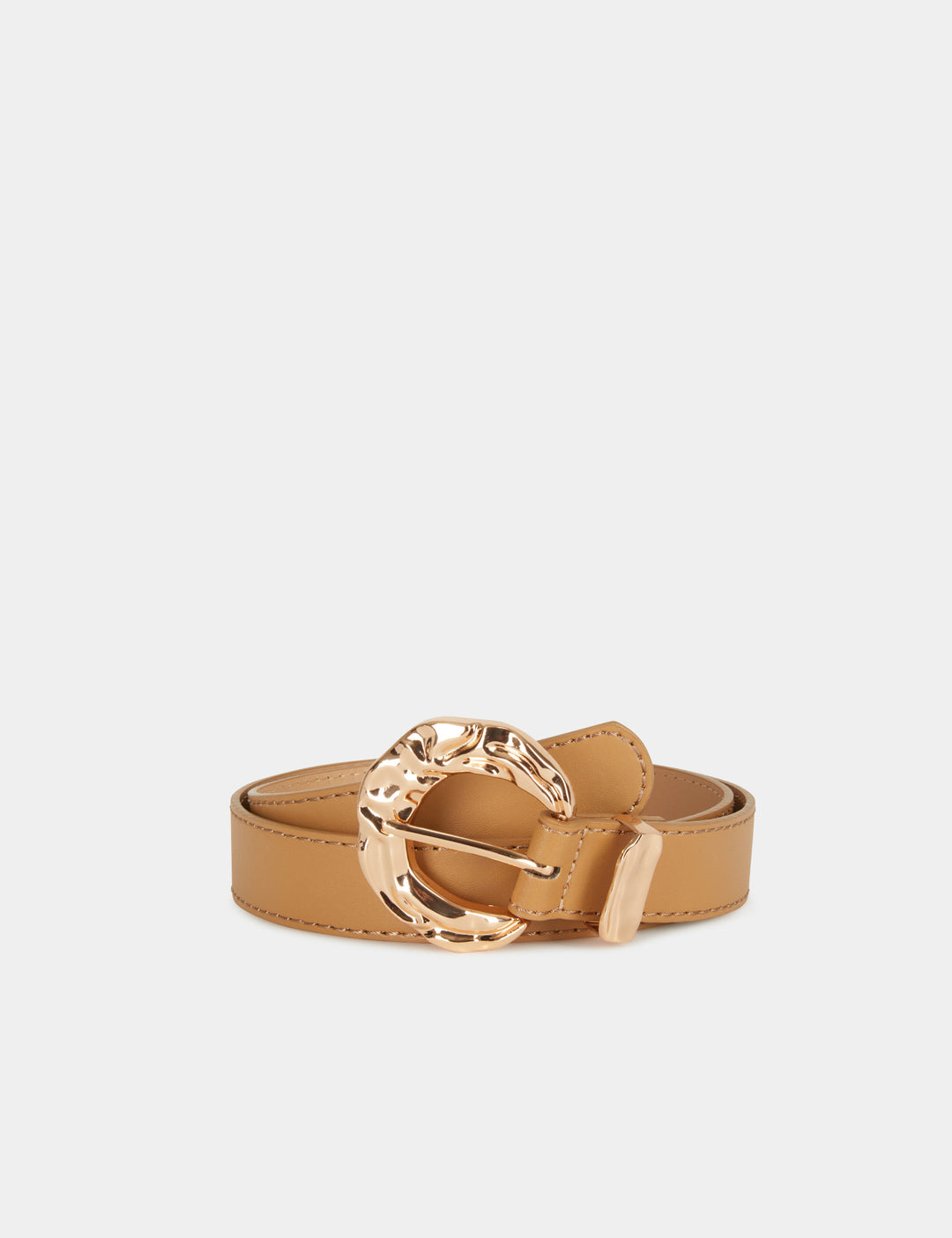 Ceinture avec boucle martelée