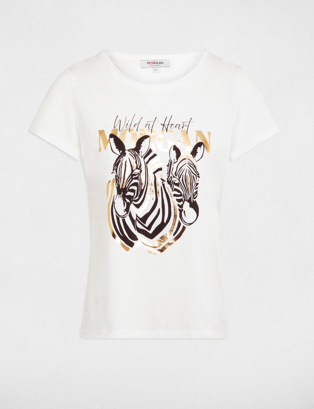 T-shirt à  inscription