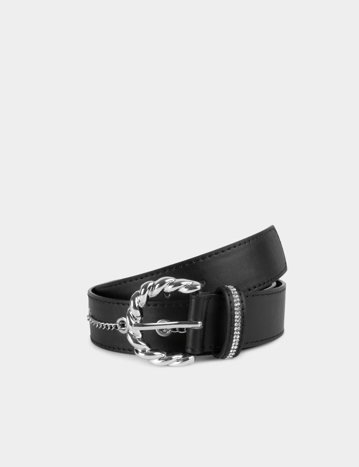 Ceinture avec détails chaînes