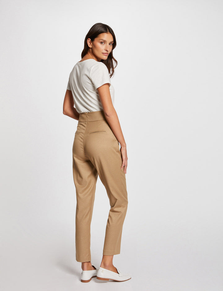 Pantalon ajusté à  rayures