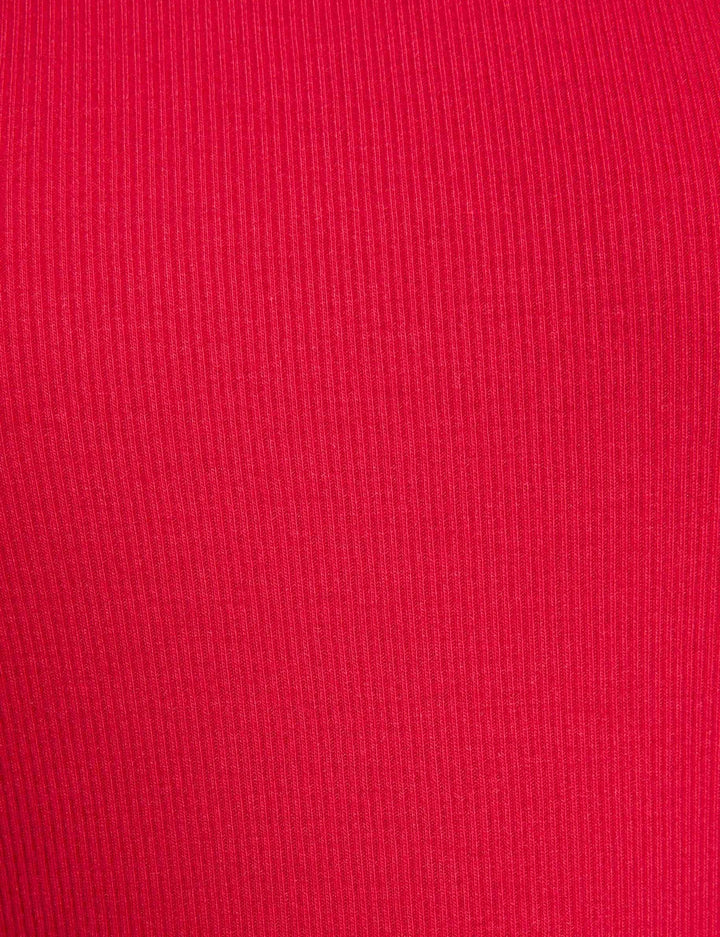 T-shirt manches longues côtelé