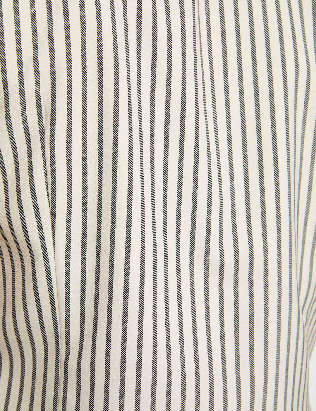 Pantalon large rayé