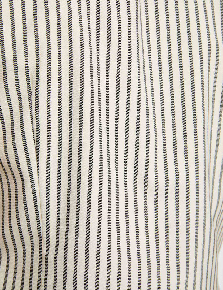 Pantalon large rayé