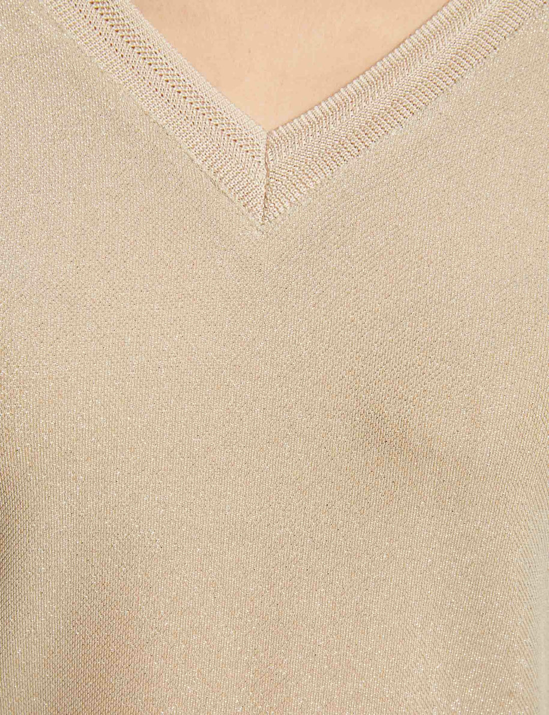 T-shirt manches courtes avec col en V