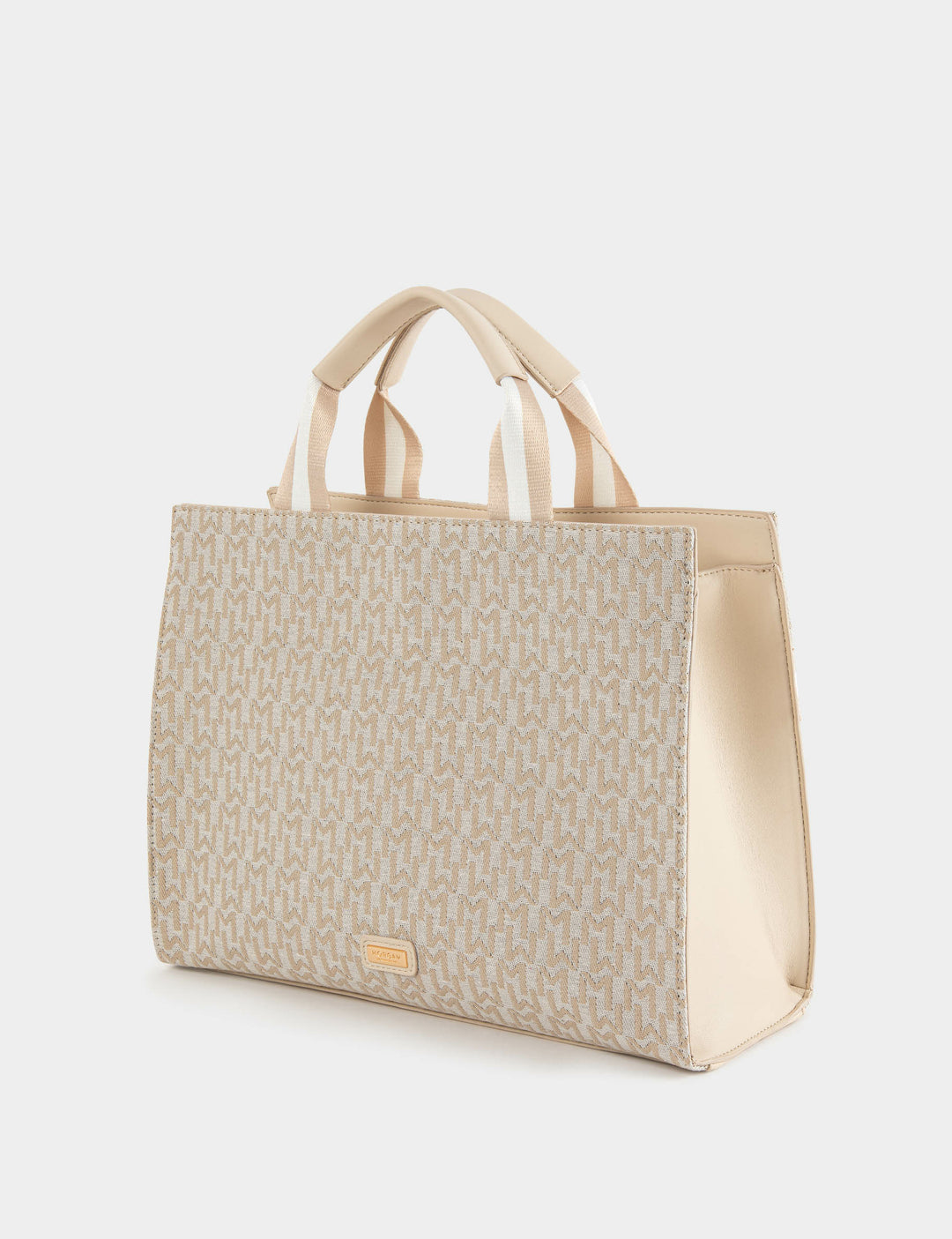 Sac cabas imprimé monogramme