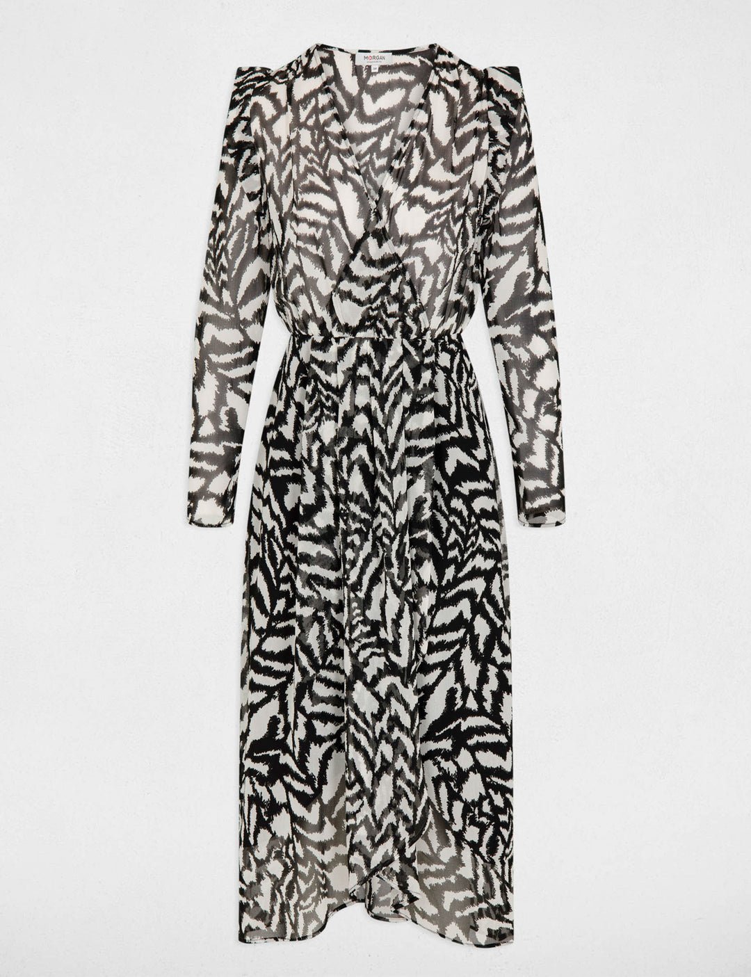 Robe longue imprimée