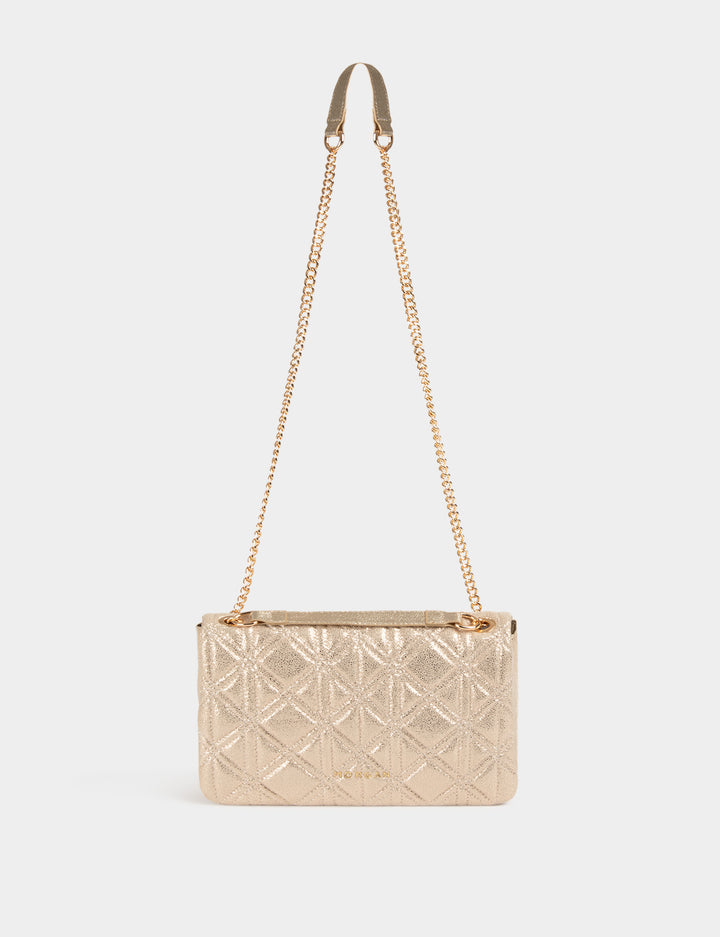 Sac matelassé métallisé
