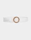 Ceinture élastiquée tressée