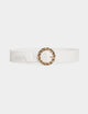 Ceinture élastiquée tressée