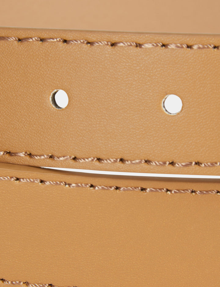 Ceinture avec boucle martelée