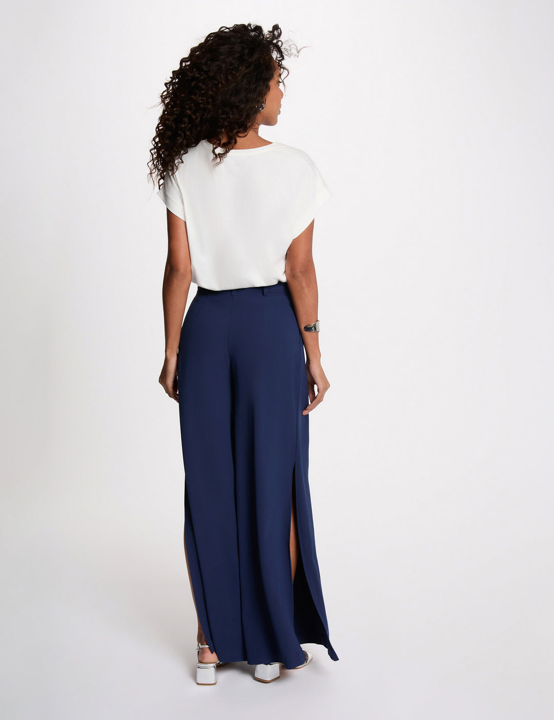 Pantalon large fluide