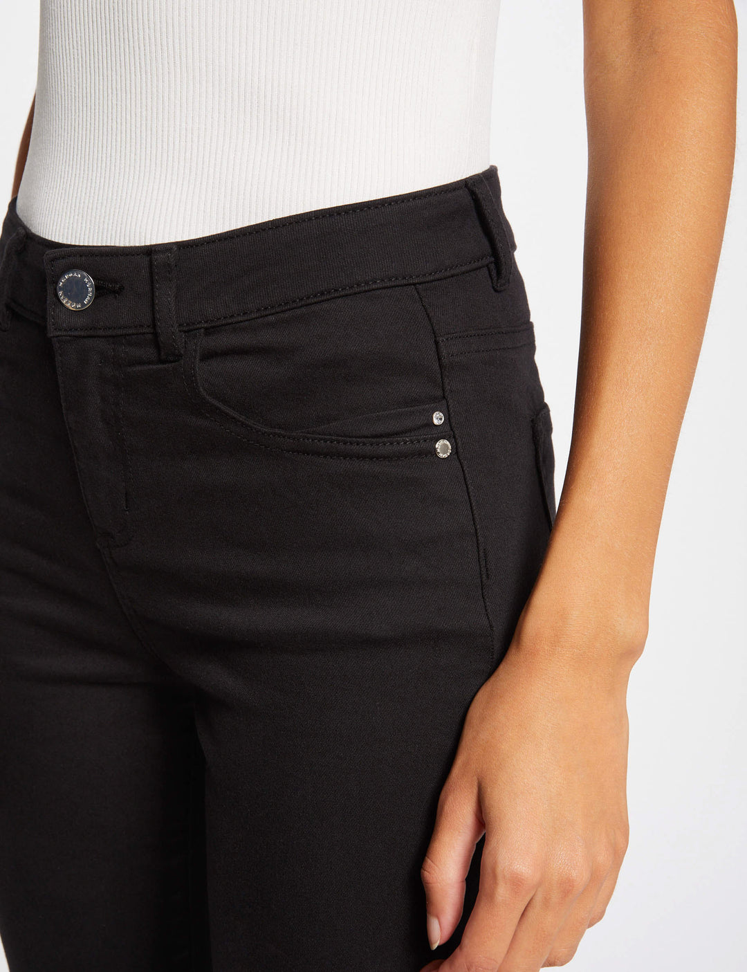 Pantalon slim taille standard