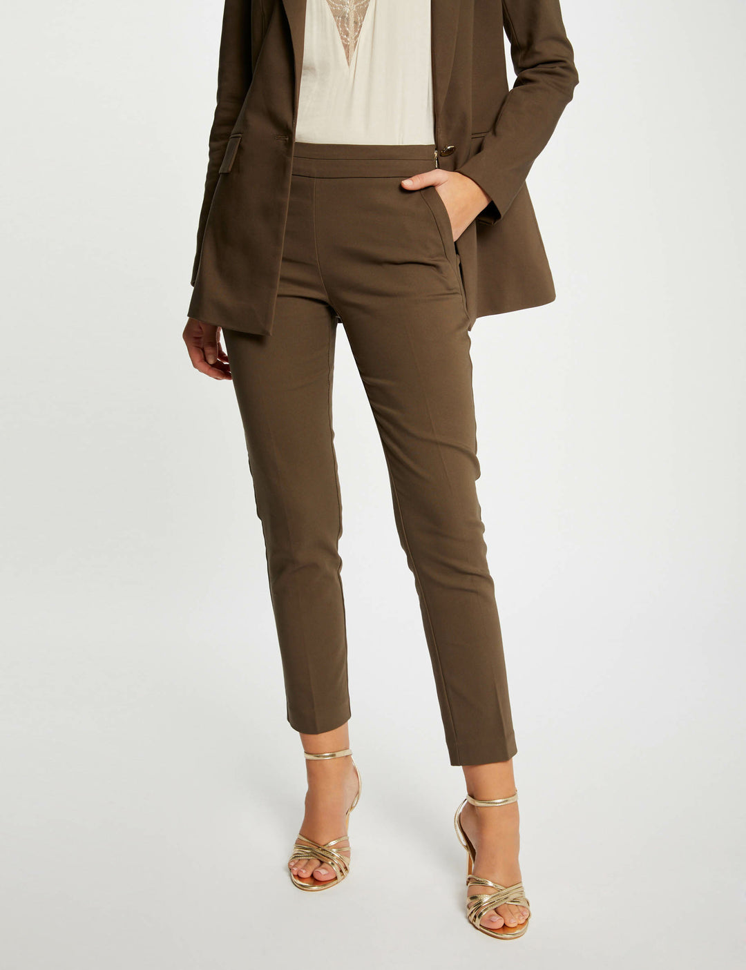 Pantalon cigarette 7/8ème