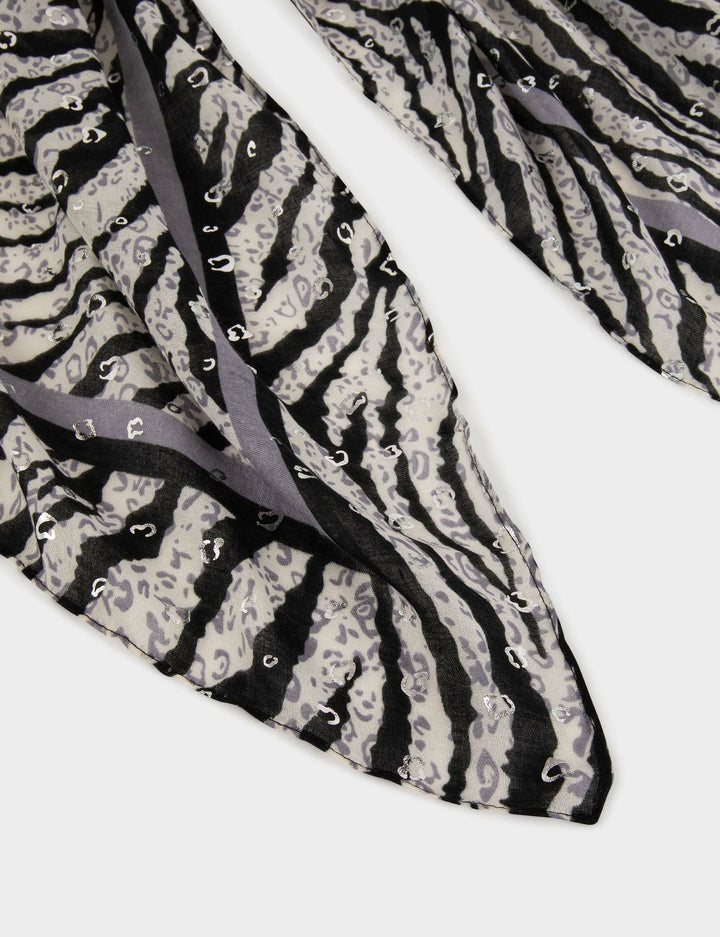 Foulard imprimé animalier